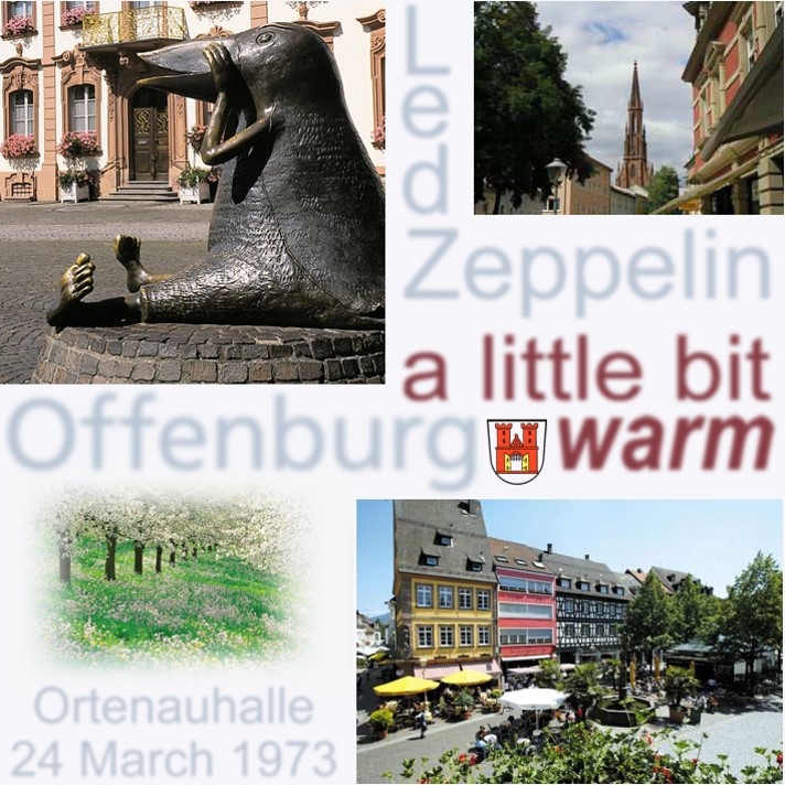 Cover of 'A Little Bit Warm (Offenburg 24 March 1973)' - Led Zeppelin